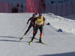 Ein eingespieltes und erfolgreiches Team: Linn Kazmaier (SZ Römerstein) und ihr Guide Florian Baumann (Ski-Zunft Uhingen)